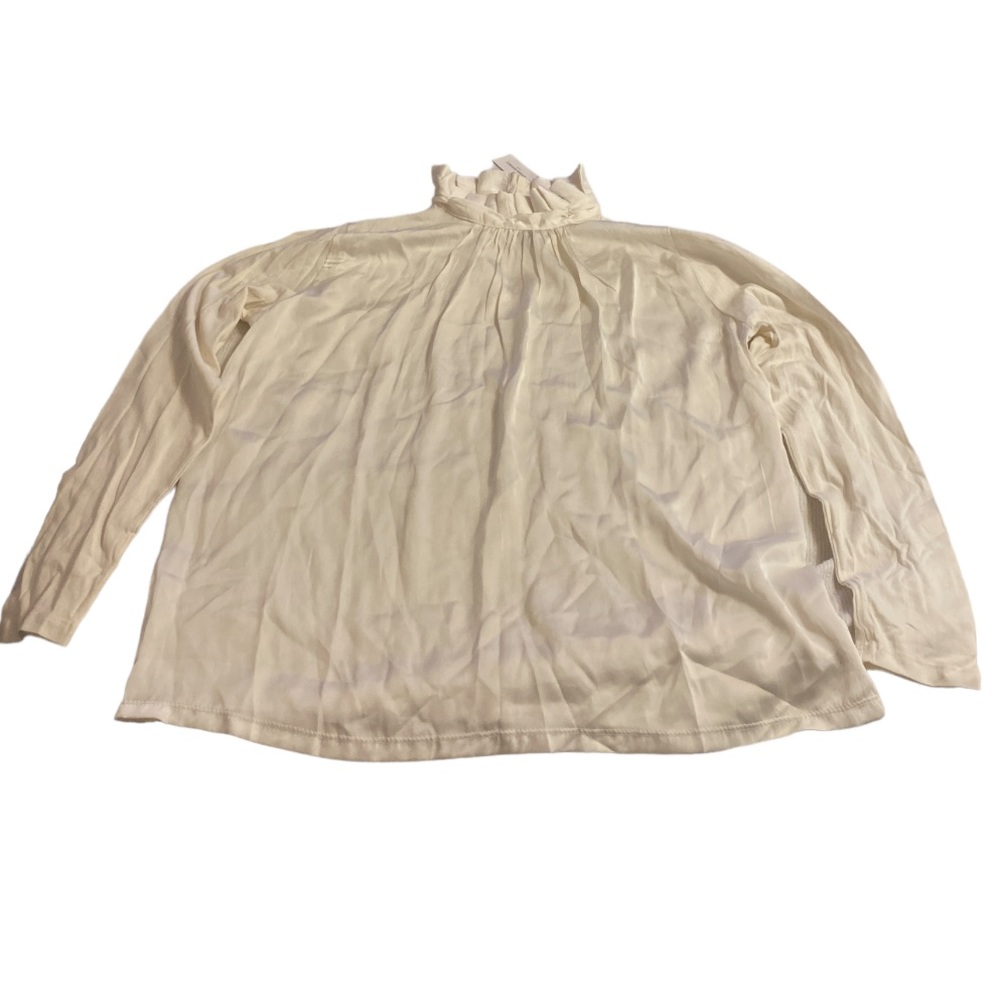 Banana Republic ruffle collar blouse, NWT, size:small, $50